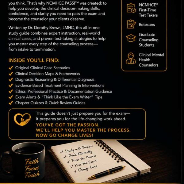 NCMHCE PASS! Study Guide